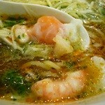 精華苑 - 冷し酸辣湯麺