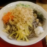 Teuchi Soba Miyajima - 冷やしたぬき(大) 田舎