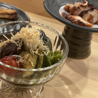 蟹鮨 加藤 札幌店 - ・夏野菜の揚げ浸し