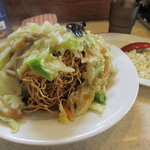 長崎ちゃんぽん・皿うどん 球磨 - 鉄板：パリパリ皿うどん