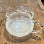 染地台 藪蕎麦 - 薄目の蕎麦湯