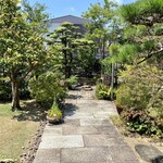 染地台 藪蕎麦 - お庭