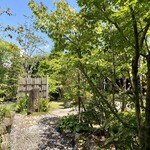 染地台 藪蕎麦 - お庭