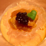 オオクサ - とてもとても美味しいんですが個人的には雲丹とキャビアがなくてもいいかな　それにしても奥様の料理は美味しいです