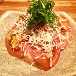 オオクサ - これを食べないとオオクサに来た気がしないくらい好きな完熟トマトサラダ