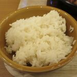 イエロー テント - ライスのアップ