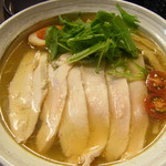 中華そば 無限 - しお冷やしラーメン