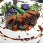 ラ メゾン グルマンディーズ - 高遠産鹿のロティ