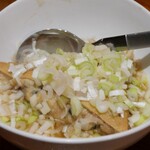 スイレン - 厚揚げの肉詰め