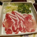 梅の花 - 鍋物肉　2019年8月