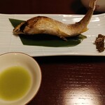 梅の花 - 追加で鮎の塩焼き　2019年8月