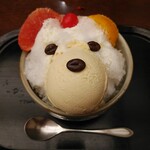 湖月堂 喫茶去 - くまさんのかき氷　800円　2019年8月