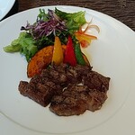 野々庵 - 国産牛の網焼き　2019年6月