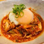 Homemade kimchi feat. Onsen egg