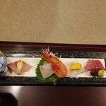 日本料理 浜夕 - お造り盛り合わせ　2019年8月