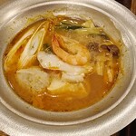 日本料理 浜夕 - 海の幸鍋　2019年8月