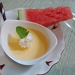 夕日の見える丘 - 夕日の御膳デザート　2019年8月