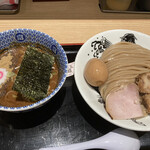 松戸富田麺業 - 濃厚味玉つけ麺