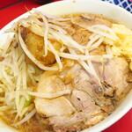 ラーメン二郎 - ラーメン小＋ニンニク多め