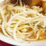 ラーメン二郎 - ヤサイ（そのまま）