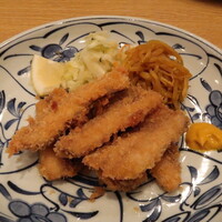 新宿割烹 中嶋 - 鰯フライ