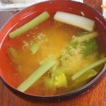 道の駅　いりひろせ - 「お味噌汁」サービスです（6/23UP）