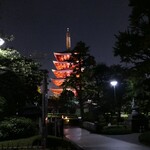 Asakusa Toufa Daiou - 夜の五重塔