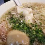 塩そば専門店 桑ばら - あんこうの塩つけそば