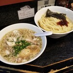 塩そば専門店 桑ばら - あんこうの塩つけそば