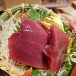 本格板前居酒屋 お魚総本家 - 本マグロ。