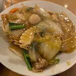 南海飯店 - かたい焼ソバ