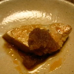 しのはら - 強肴　あん肝の酒蒸し、おろしダレ