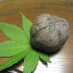 しのはら - 水物①　黒豆・小豆の茶巾絞り