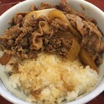 Nakau - 牛丼はもちろん『ツユ抜き』
                        
                        発券機に『ツユ抜き』ボタンあるのは嬉しい^^
                        
                        
                        