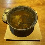 明道町中国菜 一星 - すっぽんと松茸のスープ
