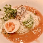 麺屋 清 - 料理写真:冷製鶏チャーシューのトマトそば