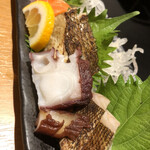 Kushiyaki Baru Tsubomina - 刺身５点盛り