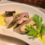 横浜馬車道 旬の肉料理イタリアン オステリア・アウストロ - 2020.8.  白レバーレアスモーク