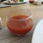 ヌーベルプース大倉山 - これがメイン「平取のトマト」(2020年8月)