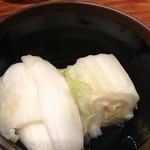銀平 - 白菜の浅漬け