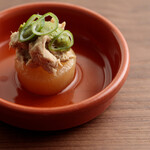 ODD - アヒージョ 大根＆フォアグラの西京漬け