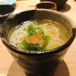 鮨 一二郎 - 鯛出汁にゅうめん