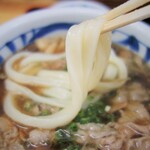 手打うどん庵治 - クニュっとしたうどん