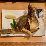 海鮮すし問屋 粋亭 - カレイの唐揚 ¥760