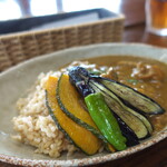 ライスフィールド - スパイシーチキンカレー(ミニサラダ付)：830円／2020年8月