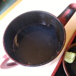 美津田 - 蕎麦湯