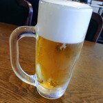 中華菜館 - 生ビール410円税込