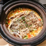 銀座 大石 - 太刀魚ご飯