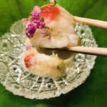 Momen - 穂紫蘇と梅肉の色合いが綺麗❤️
