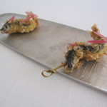 稚鮎のフリット